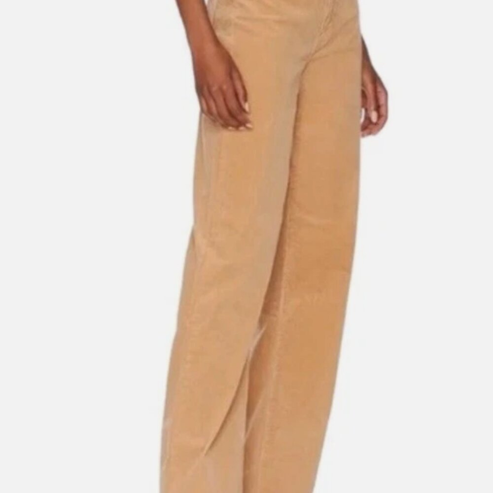 MOTHER Women's Corduroy Jeans in Tan